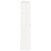vidaXL Headboard with Storage White 140 cm Solid Wood Pine