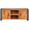 vidaXL TV Cabinet with Shelf Brown 120 x 33 x 50 cm Solid acacia wood