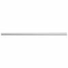 vidaXL Closet Rod 2 pcs Silver 764 x 15 x 29 mm Aluminium Alloy