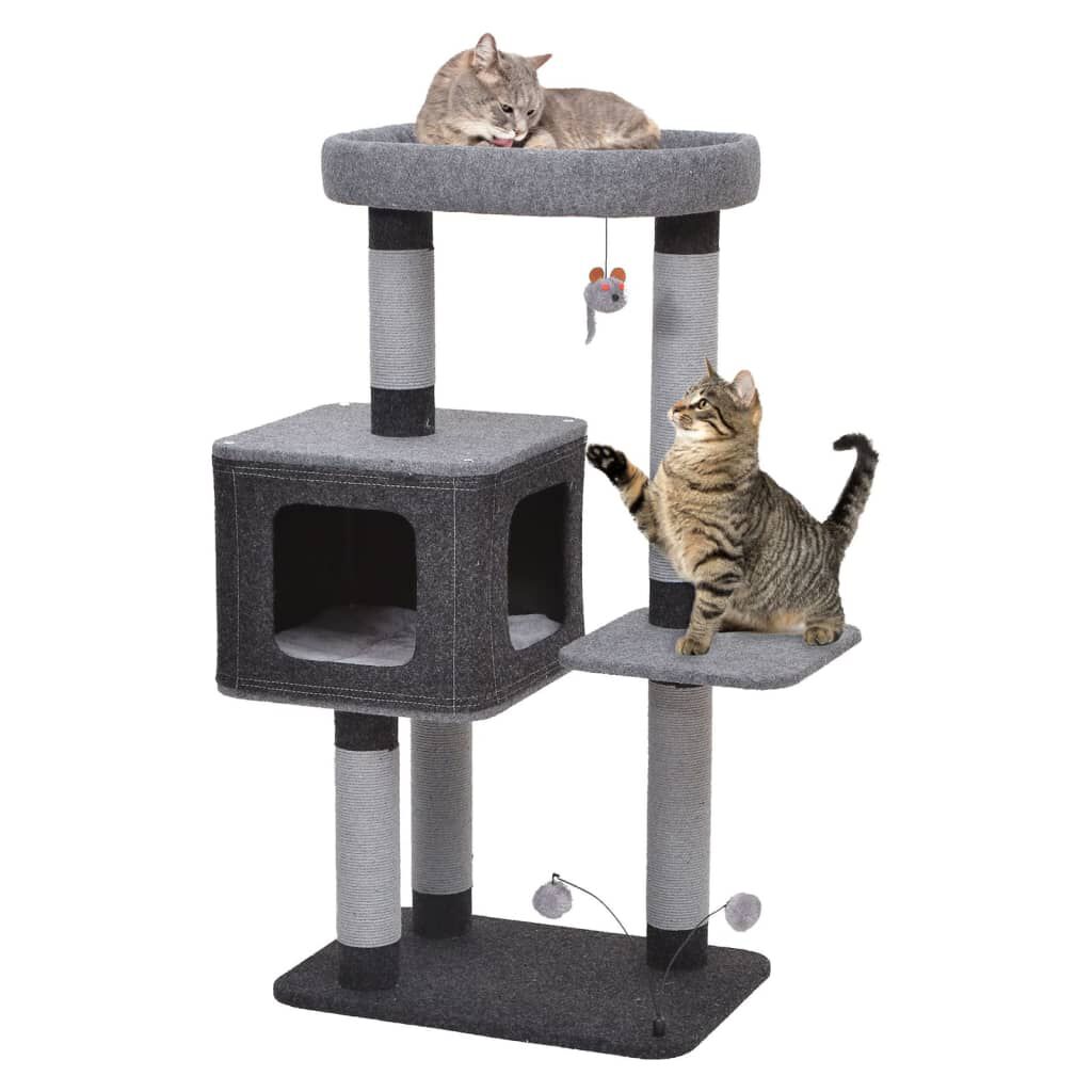 FLAMINGO Cat Scratching Tree Fati 75.5x 43.5 x110.5 cm vidaXL