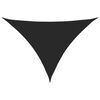 vidaXL Sun Shade Sail Black 7x5x5 m 100% Polyester Oxford
