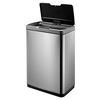 EKO Sensor Bin Mirage 45 L Matte Silver