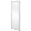 vidaXL Wall Mirror Baroque Style 140x50 cm White