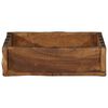 vidaXL Tray 4 pcs Brown 29 x 31 x 10 cm Solid Reclaim Wood