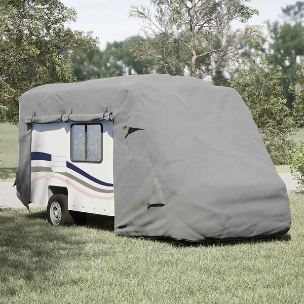 vidaXL Motorhome Covers Grey 570x235x275 cm Non-woven Fabric