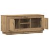 vidaXL TV Cabinet Artisan Oak 102 x 35 x 45 cm Engineered Wood