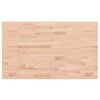 vidaXL Table Top 100x60x1,5 cm Rectangular Solid Wood Beech