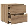 vidaXL Storage Cabinet Artisan Oak 60 x 48 x 57 cm Engineered Wood