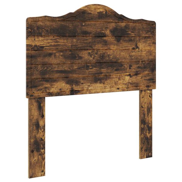 vidaXL Headboard Smoked Oak 75 cm Engineered wood
