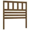 vidaXL Bed Headboard Honey Brown 96x4x100 cm Solid Wood Pine