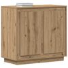 vidaXL Sideboard Artisan Oak 80 x 40 x 75 cm Engineered Wood