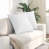 vidaXL Sofa Pillows 2 pcs White 60 x 60 cm Fabric