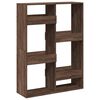 vidaXL Bookcase Brown Oak 100x33x135 cm Engineered Wood