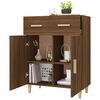 vidaXL Sideboard Brown Oak 69.5x34x90 cm Engineered Wood
