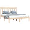 vidaXL Bed Frame without Mattress 120x200 cm Solid Wood