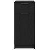 vidaXL Office Cabinet Black Oak 33 x 50 x 75 cm Engineered Wood