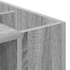 vidaXL Desk Grey Sonoma 109 x 50 x 78 cm Engineered Wood