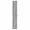vidaXL Office Cabinet Grey Sonoma 60x32x190 cm Engineered Wood