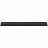 vidaXL Window Sill Black with Wood Grain 60 x 15 x 4.5 cm PVC