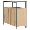 vidaXL Bedside Cabinet Artisan oak 30 x 60 x 60 cm Engineered wood