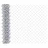 vidaXL Fence Post Silver 10 x 1.2 m (40 x 40 mm mesh) Steel