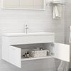 vidaXL Sink Cabinet White 100x38.5x46 cm Engineered Wood