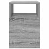 vidaXL End Table Grey Sonoma 30.5 x 30 x 45 cm Engineered Wood
