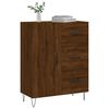 vidaXL Sideboard Brown Oak 69.5x34x90 cm Engineered Wood