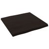 vidaXL Table Top Dark Brown 60x60x(2-4) cm Treated Solid Wood Live Edge