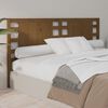 vidaXL Headboard Honey Brown 126x4x100 cm Solid Wood Pine