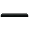 vidaXL Floating Wall Shelf Black 80x23.5x3.8 cm MDF