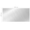 vidaXL Pool Cover Silver 549x274 cm PE