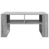 vidaXL Coffee Table Grey Sonoma 92 x 53 x 45 cm Engineered Wood