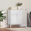 vidaXL Sideboard FLORO White 70 x 30 x 70.5 cm Solid Pine Wood