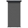 vidaXL Balcony Side Awning 170 x 250 cm 100% polyester iron steel