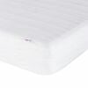 vidaXL Bed with Mattress "Dover" Light Grey Single Velvet