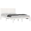 vidaXL Bed Frame without Mattress White 160x200 cm Solid Wood Pine