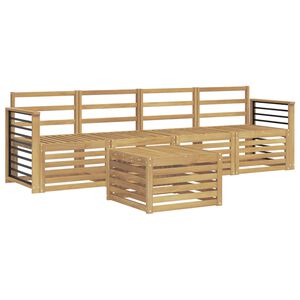 vidaXL Sofa Sets Solid Acacia Wood