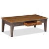 vidaXL Coffee Table Solid Wood Vintage 118x60x40 cm