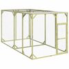 vidaXL Chicken Coop 200x400x200 cm Impregnated Solid Wood Pine
