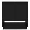 vidaXL Sideboard Black 70x41x75 cm Engineered Wood