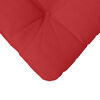 vidaXL Seat Cushions 4 pcs Red 45 x 45 x 12 cm Fabric