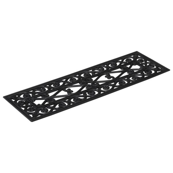 vidaXL Stair Treads 10 pcs 25x75 cm Rubber