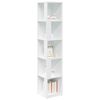 vidaXL Corner Cabinet White 33x33x164.5 cm Engineered Wood