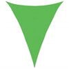 vidaXL Sunshade Sail 160 g/m&sup2; Light Green 3x4x4 m HDPE