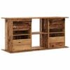 vidaXL Aquarium Stand Old Wood 121x41x58 cm Engineered Wood