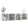vidaXL Book Cabinet/TV Cabinet White 143x30x36 cm