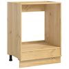 vidaXL Cabinet with Storage Honey 60 x 46 x 81.5 cm Solid Pine Wood