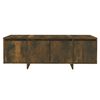 vidaXL TV Cabinet Smoked Oak 120x30x40.5 cm Engineered Wood