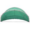 vidaXL Pool Dome Folding Manual Green 405 x 405 x 192 cm